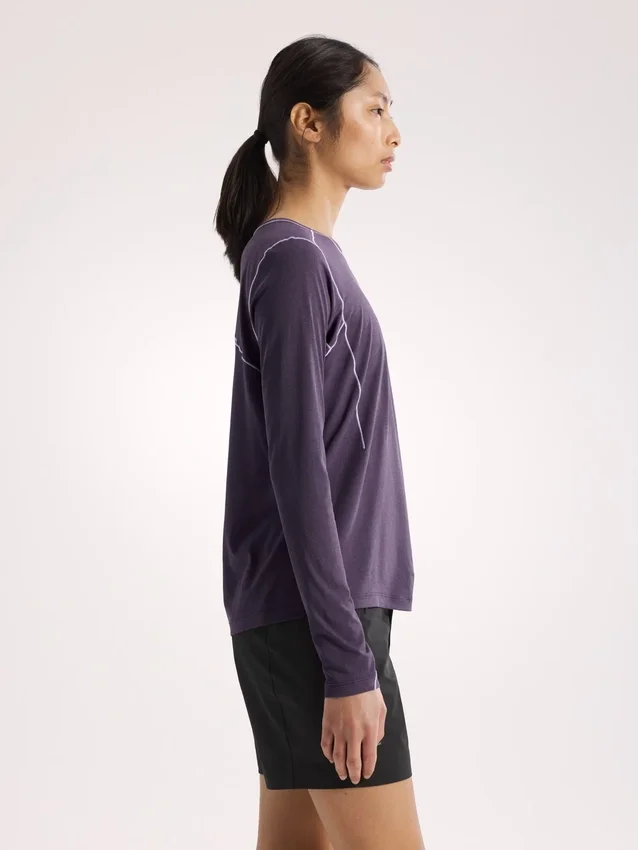 Camisa Sunna Crew LS para mujer