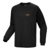 Camiseña de manga larga de algodón Kragg «Negro»