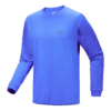 Camiseña de manga larga de algodón Kragg SL «Azul»