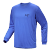 Camiseña de manga larga Kragg SL Cotton Bird Tile «Azul»