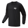 Camiseña de manga larga Kragg SL Cotton Bird Tile «Negro»