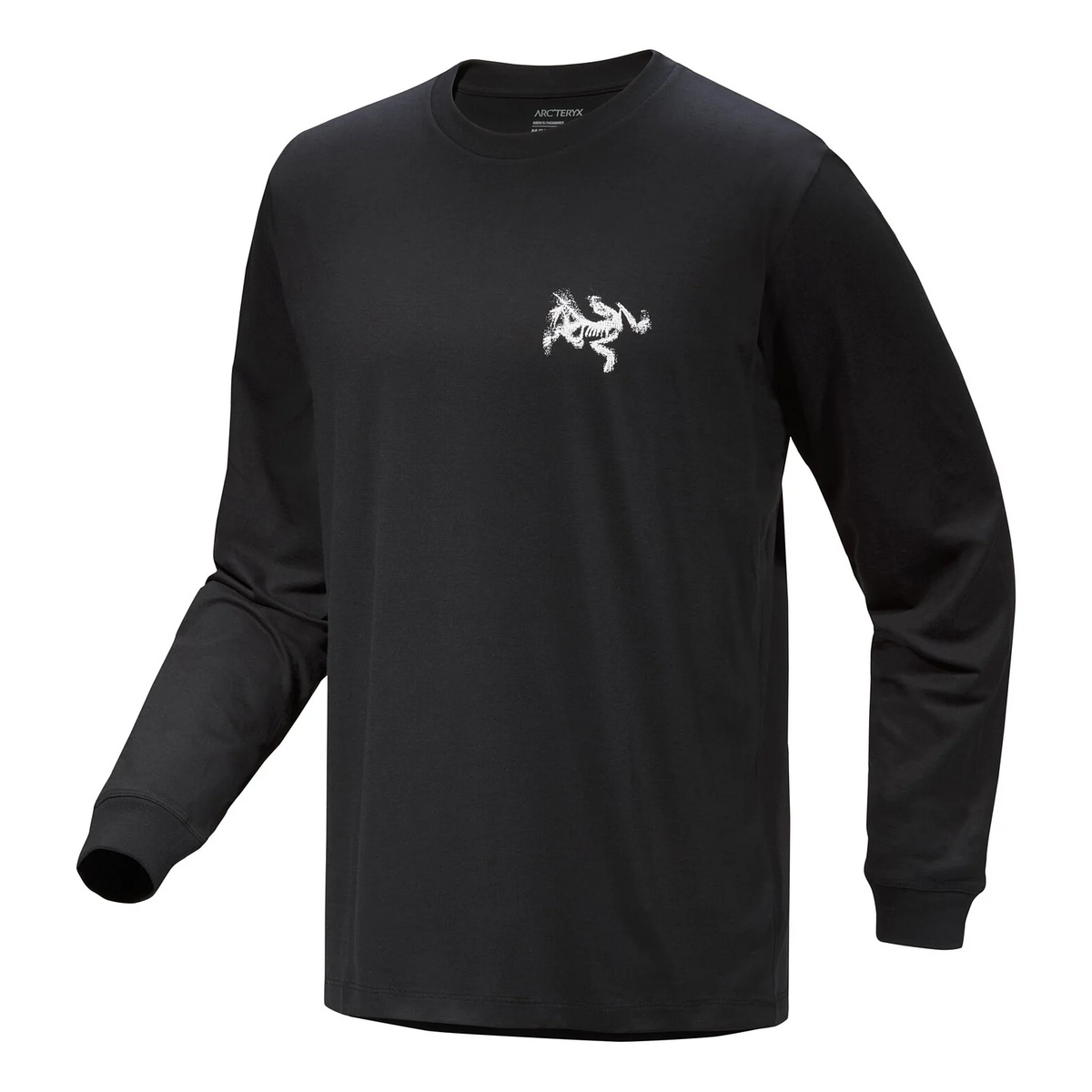 Camiseña de manga larga Kragg SL Cotton Bird Tile «Negro»