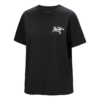 Camiseña Kragg Cotton Bird Tile Crew Camiseta SS «Negra»