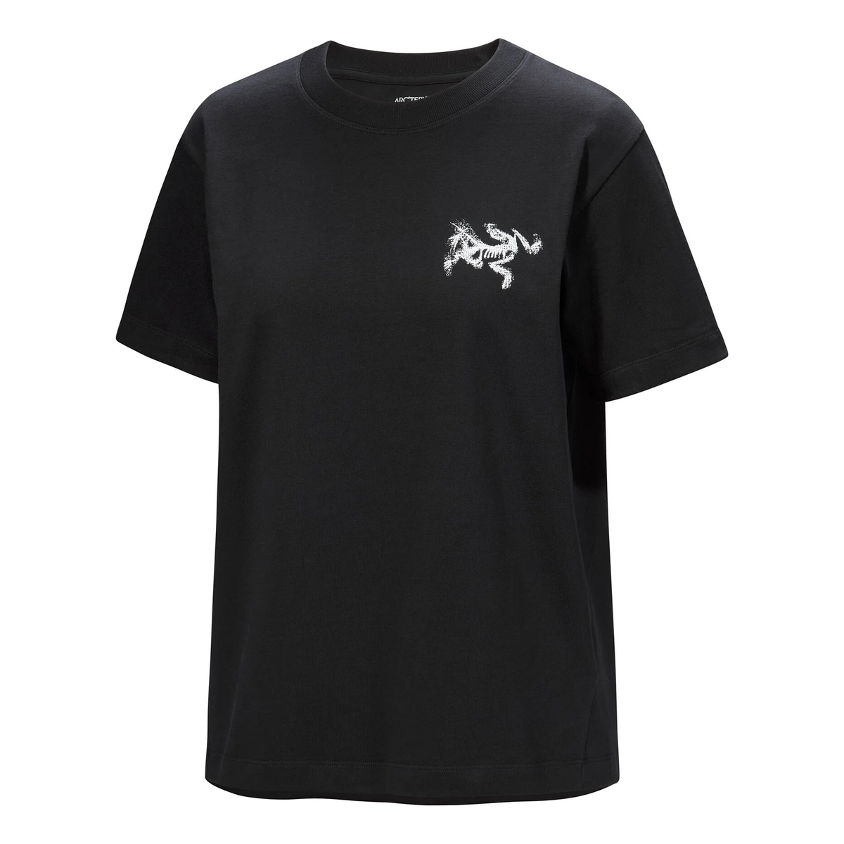 Camiseña Kragg Cotton Bird Tile Crew Camiseta SS «Negra»