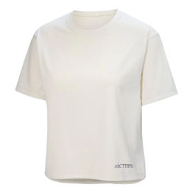 Camiseta corta con logo Taema «Blanca»