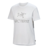 Camiseta de algodón «Arc» con texto «White Solitude»