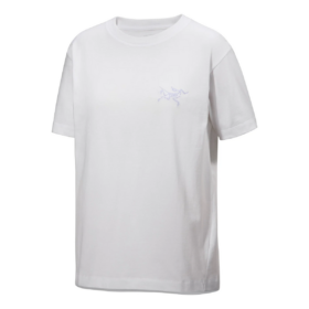 Camiseta de algodón Kragg Little Bird de cuello redondo «Blanco»