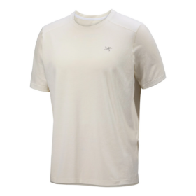 Camiseta de cuello redondo Cormac SS «Blanco crema»