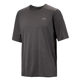 Camiseta de cuello redondo Cormac SS «Negro»