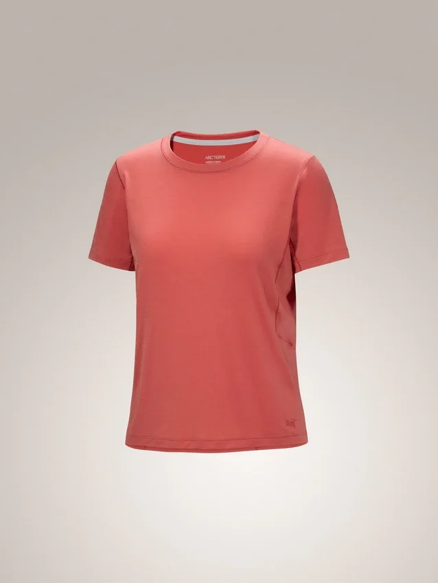 Camiseta de cuello redondo de lana merino Lana para mujer