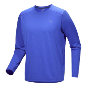 Camiseta de cuello redondo y manga larga Cormac Crew «Blue»
