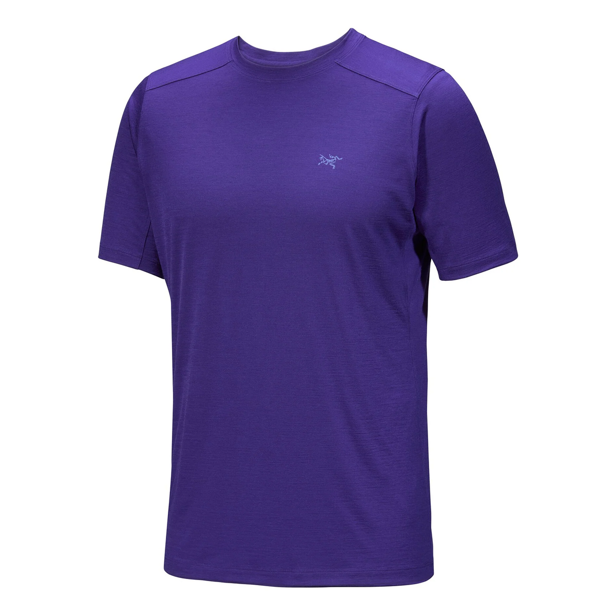 Camiseta de lana merino Ionia de manga corta «Purple»
