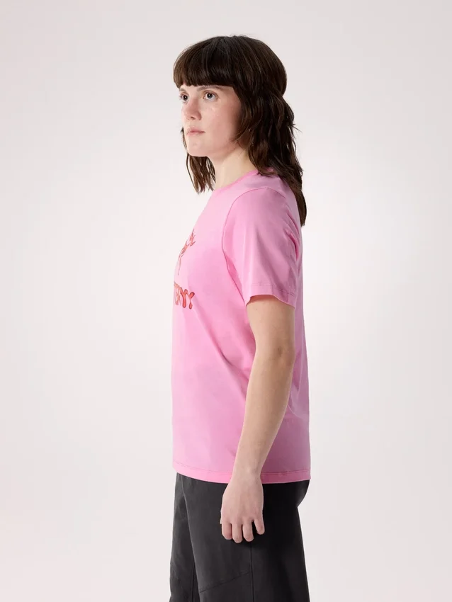 Camiseta de manga corta Kragg SL Cotton Heatmap para mujer