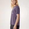 Camiseta de manga corta Kragg SL Cotton Heatmap para mujer