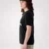 Camiseta de manga corta Kragg SL Cotton Heatmap para mujer