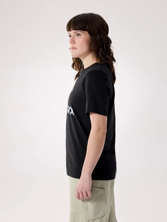 Camiseta de manga corta Kragg SL Cotton Heatmap para mujer