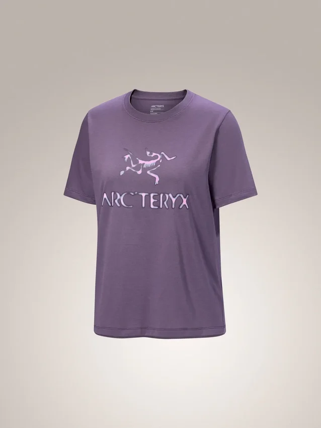 Camiseta de manga corta Kragg SL Cotton Heatmap para mujer
