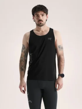 Camiseta de tirantes sin mangas con logo invertido Norvan para hombre