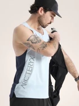 Camiseta de tirantes sin mangas con logo invertido Norvan para hombre