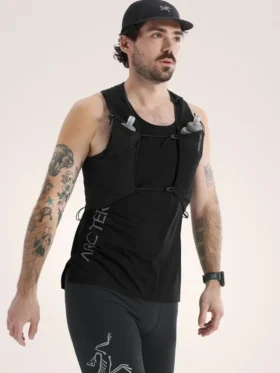 Camiseta de tirantes sin mangas con logo invertido Norvan para hombre