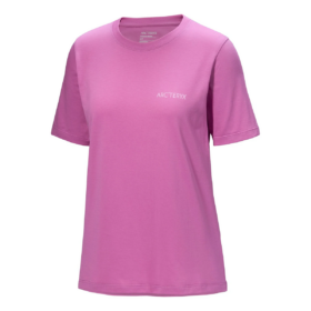 Camiseta Kragg SL Cotton Blurred Bird Crew «Pink»