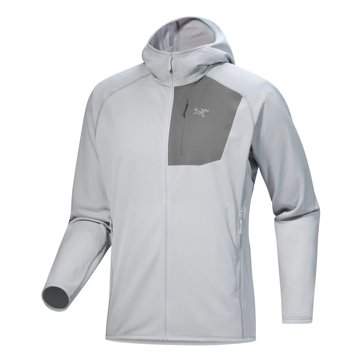 Chaqueta con capucha Delta «Gris»