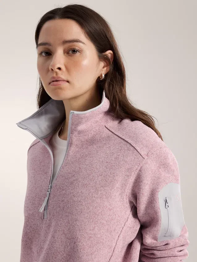 Covert 1/2 Zip Neck para mujer