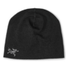 Gorro de lana ligero Rho «Negro»