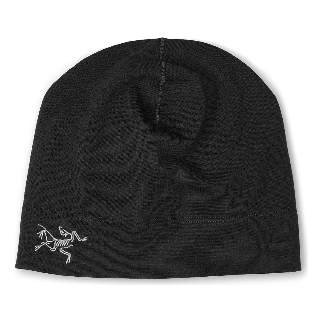 Gorro de lana ligero Rho «Negro»