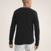 Jersey de cuello redondo Hallam de lana merino para hombre