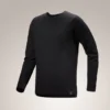 Jersey de cuello redondo Hallam de lana merino para hombre