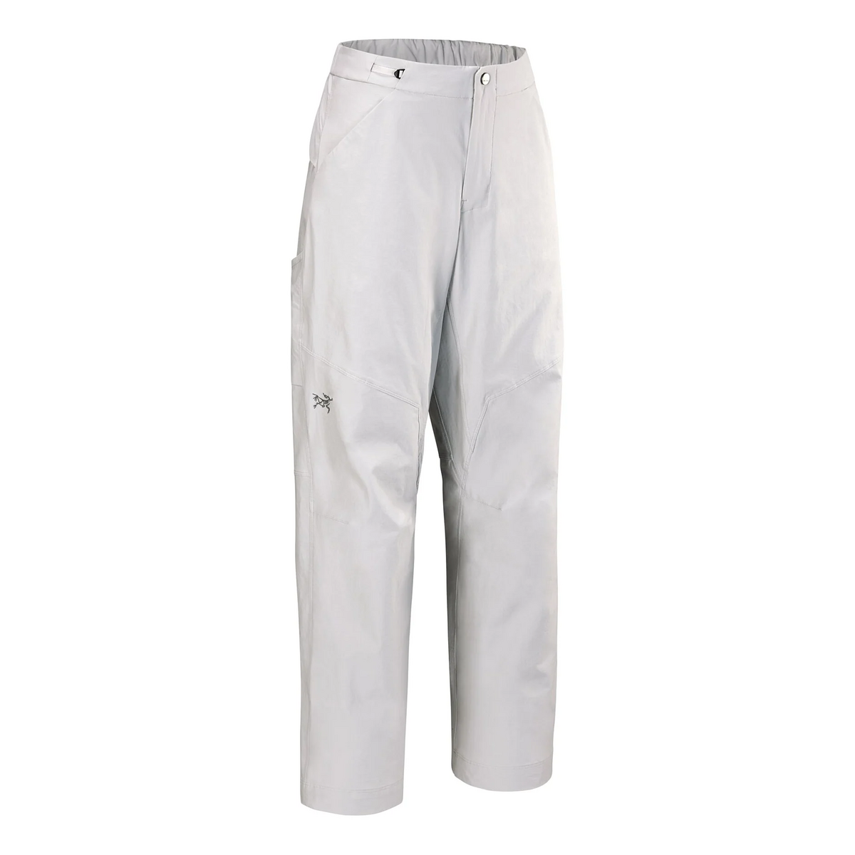 Pantalones anchos de algodón Clarkia «Gris»