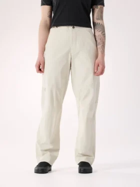 Pantalones de algodón Clarkia de pierna ancha para mujer