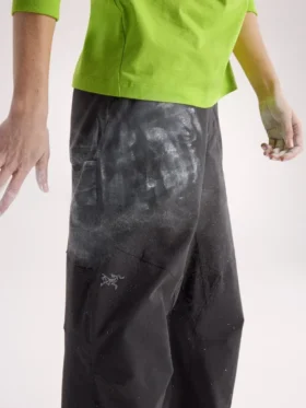 Pantalones de algodón Clarkia de pierna ancha para mujer