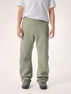 Pantalones de jogging de forros polares con emblema para mujer
