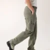 Pantalones Kragg de algodón para mujer