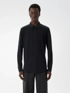 Polo Frame de manga larga para hombre
