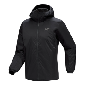 Sudadera con capucha Atom «Negro»