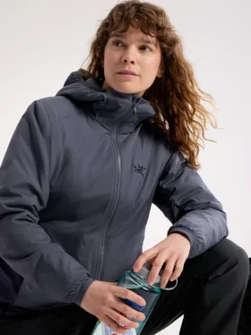 Sudadera con capucha Atom para mujer