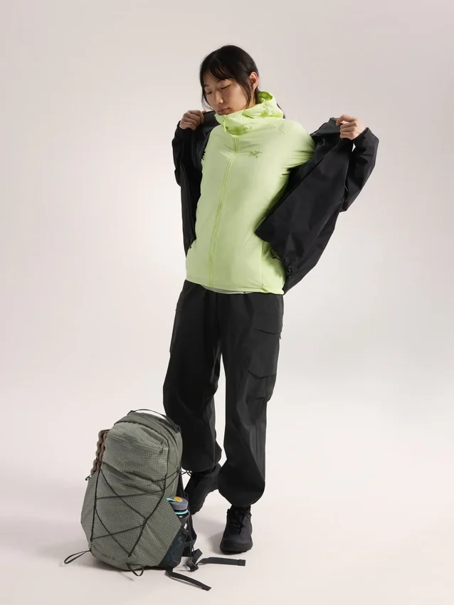 Sudadera con capucha Atom para mujer