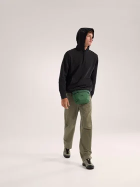 Sudadera con capucha de forro polar Emblem para hombre