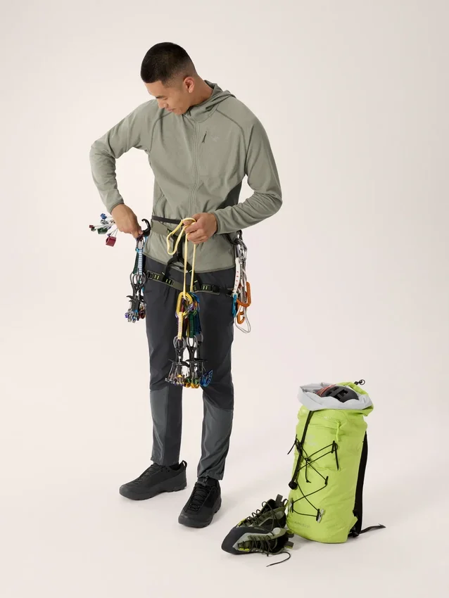 Sudadera con capucha Delta para hombre
