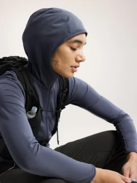 Sudadera con capucha Kyanite LT para mujer