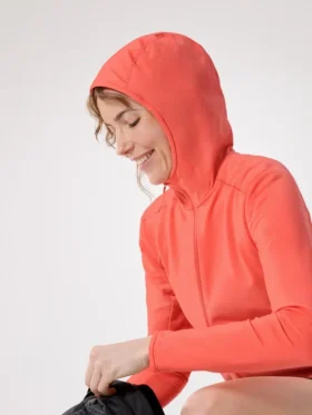 Sudadera con capucha Kyanite LT para mujer
