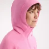 Sudadera con capucha Kyanite para mujer