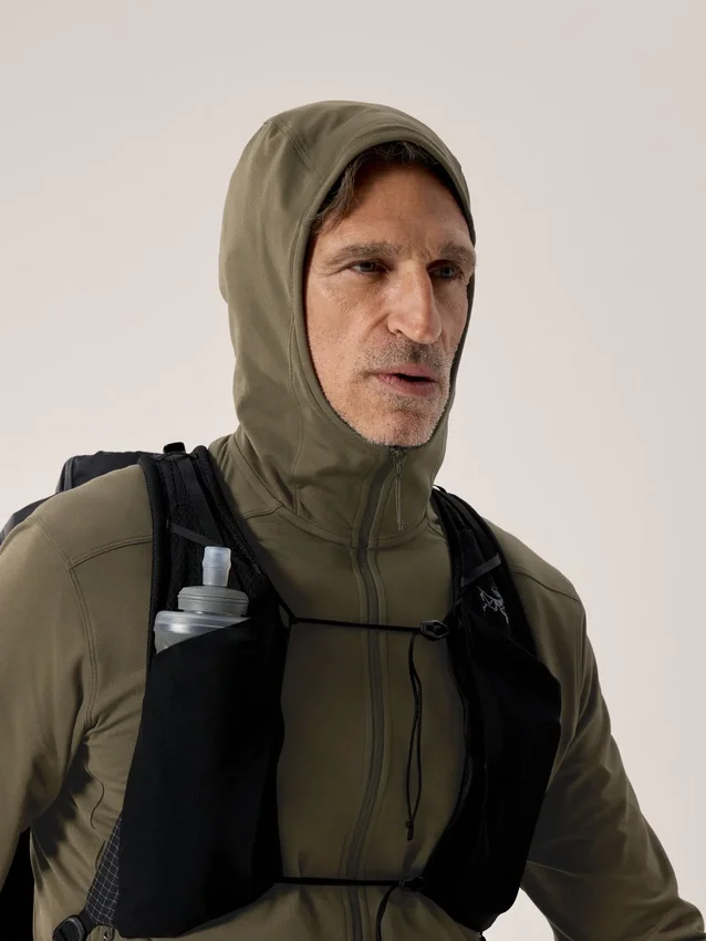 Sudadera con capucha ligera Kyanite para hombre
