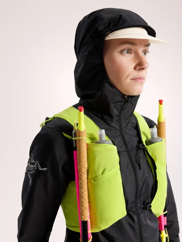 Sudadera con capucha Norvan Windshell para mujer