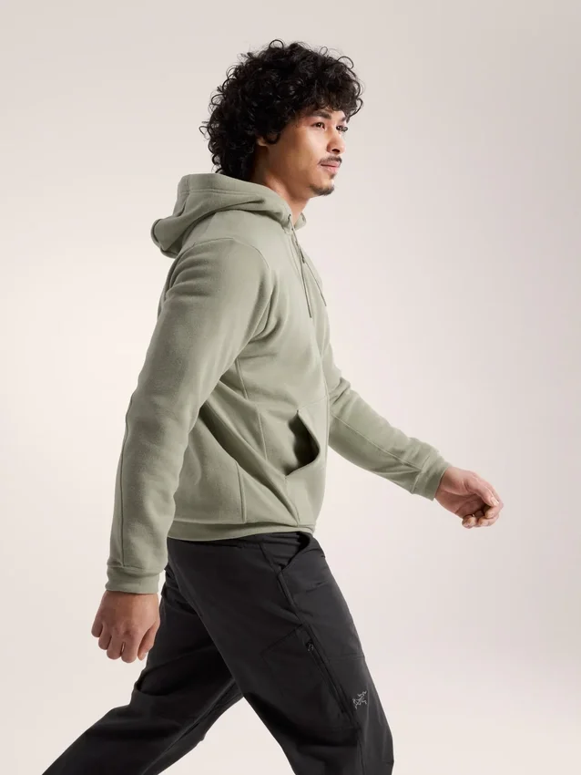Sudadera con capucha y cremallera completa Emblem Forros polares para hombre