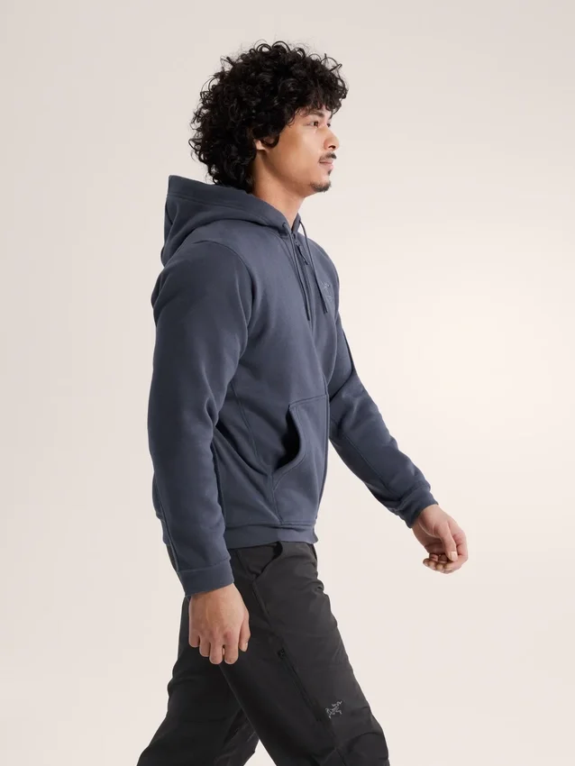 Sudadera con capucha y cremallera completa Emblem Forros polares para hombre