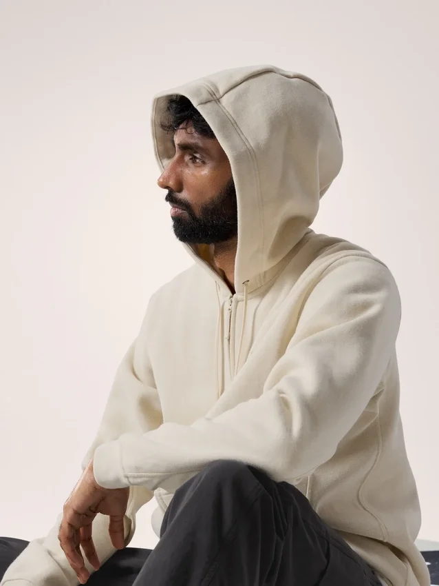 Sudadera con capucha y cremallera completa Emblem Forros polares para hombre